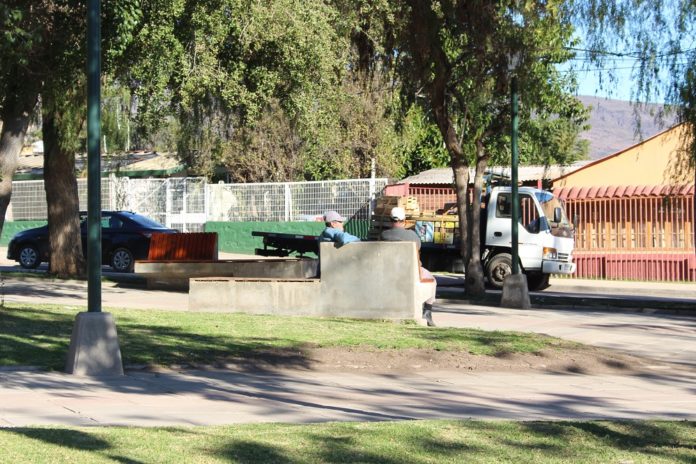 En El Palqui aseguran que están lidiando con un problema grave de inseguridad.