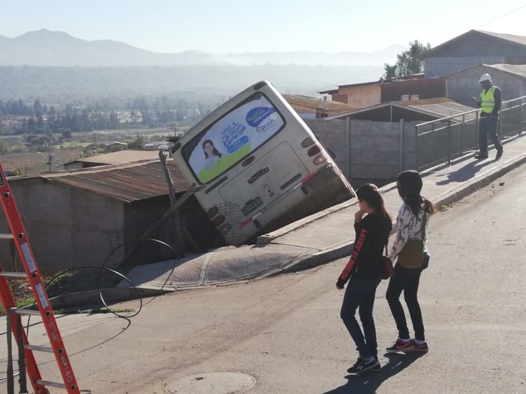 El hecho ocurrió en calle Huasco de la localidad de Los Leices.