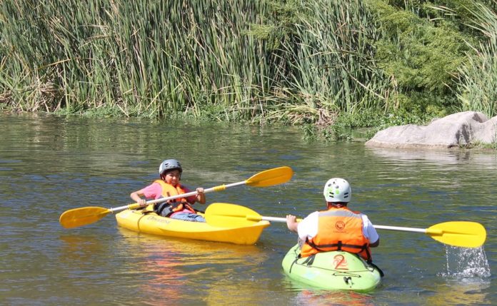 Por primera vez se ofrecen paseos en kayak