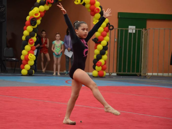 Las alumnas participaron además en la categoría individual manos libres.