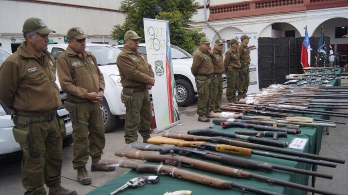 El tema de las armas se ha abordado desde el punto de la seguridad pública.