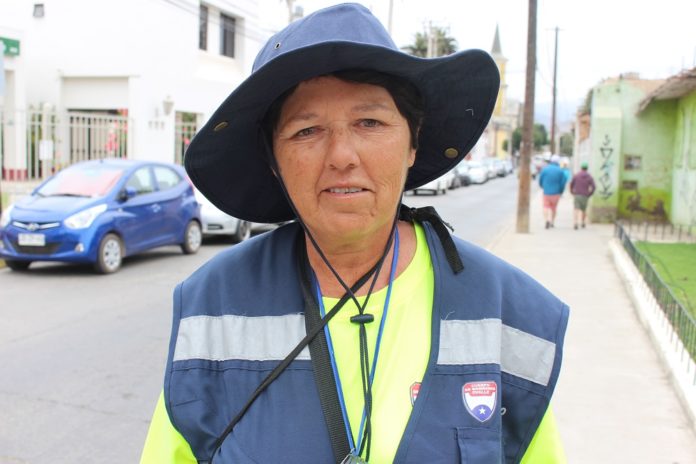 Irene Echeverría, la valiente trabajadora que evitó el robo de una cuadrimoto durante la tarde este lunes en Ovalle.