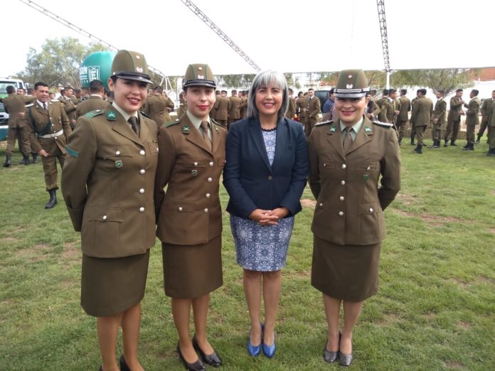 Actualmente las carabineras reciben su instrucción en la Escuela de Formación de Cerrillos, en Santiago