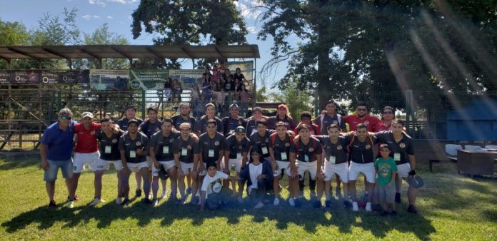 Plantel Estrellas de Las Sossas, quienes lograron el segundo lugar nacional en el fútbol rural.