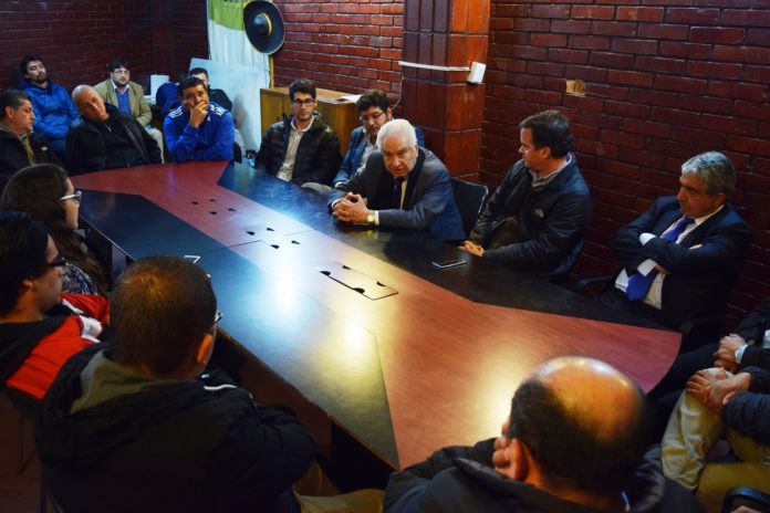 Miguel Nasur se reunión en varias oportunidades con el alcalde de Ovalle y parlamentarios, en búsqueda de apoyo.