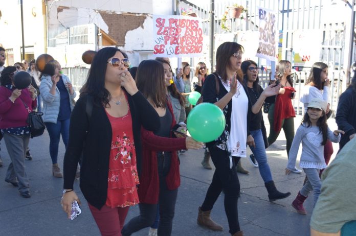 Con una marcha el pasado 3 de junio por las calles de Ovalle, el Colegio de Profesores de Limarí comenzó la movilización.