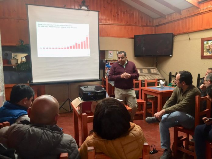 El pasado sábado se realizó una reunión informativa para que los vecinos pudieran interiorizarse sobre el proceso que se debe emprender ante el Consejo de Monumentos Nacionales.