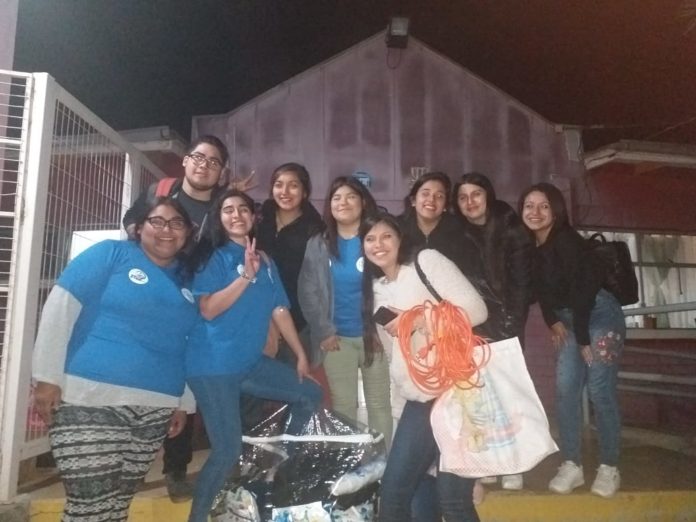 ST Crew llevó a cabo la acción solidaria.