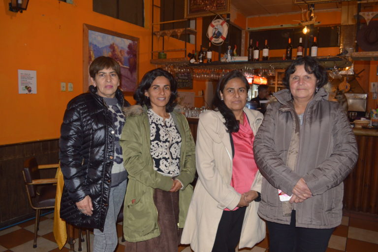 Tamara Veliz, Alejandra Rojas, Ana Rojas y Lucila Echeverría