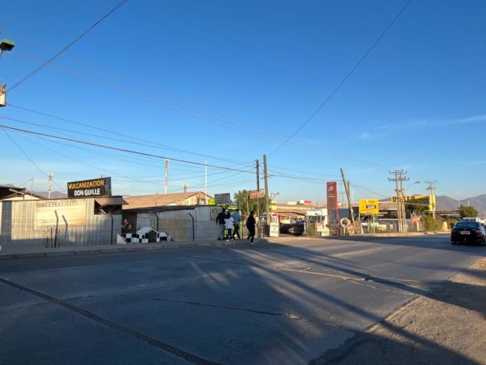 Sector de la Avenida Manuel Peñafiel Olivares en que fue atacado el adulto mayor.